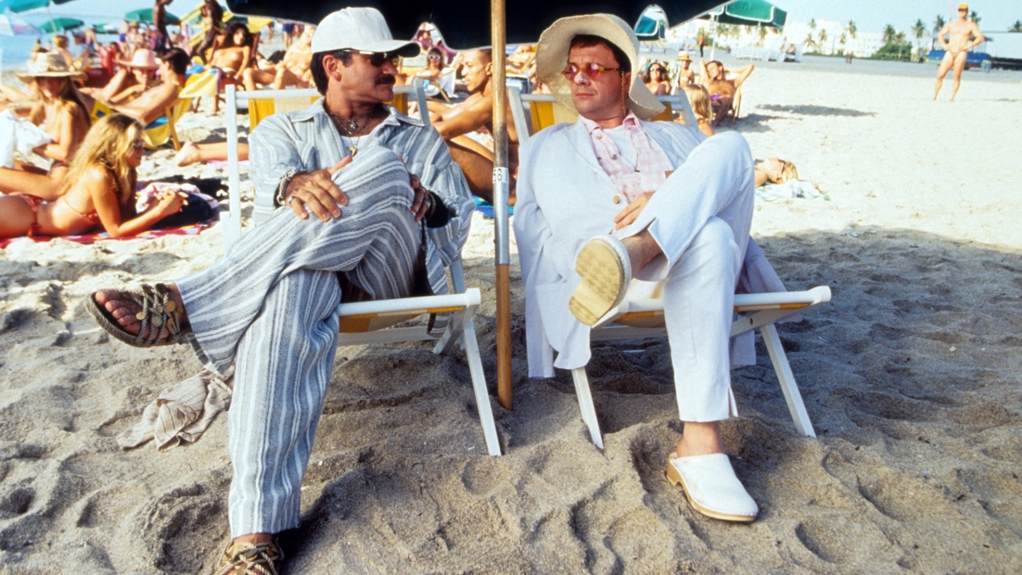Robin Williams and Nathan Lane in 