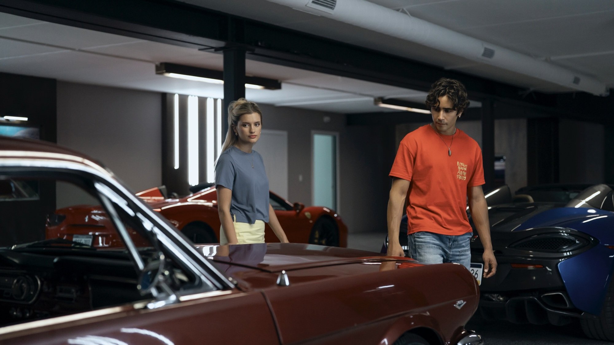 Mia Healey and Michael Cimino in