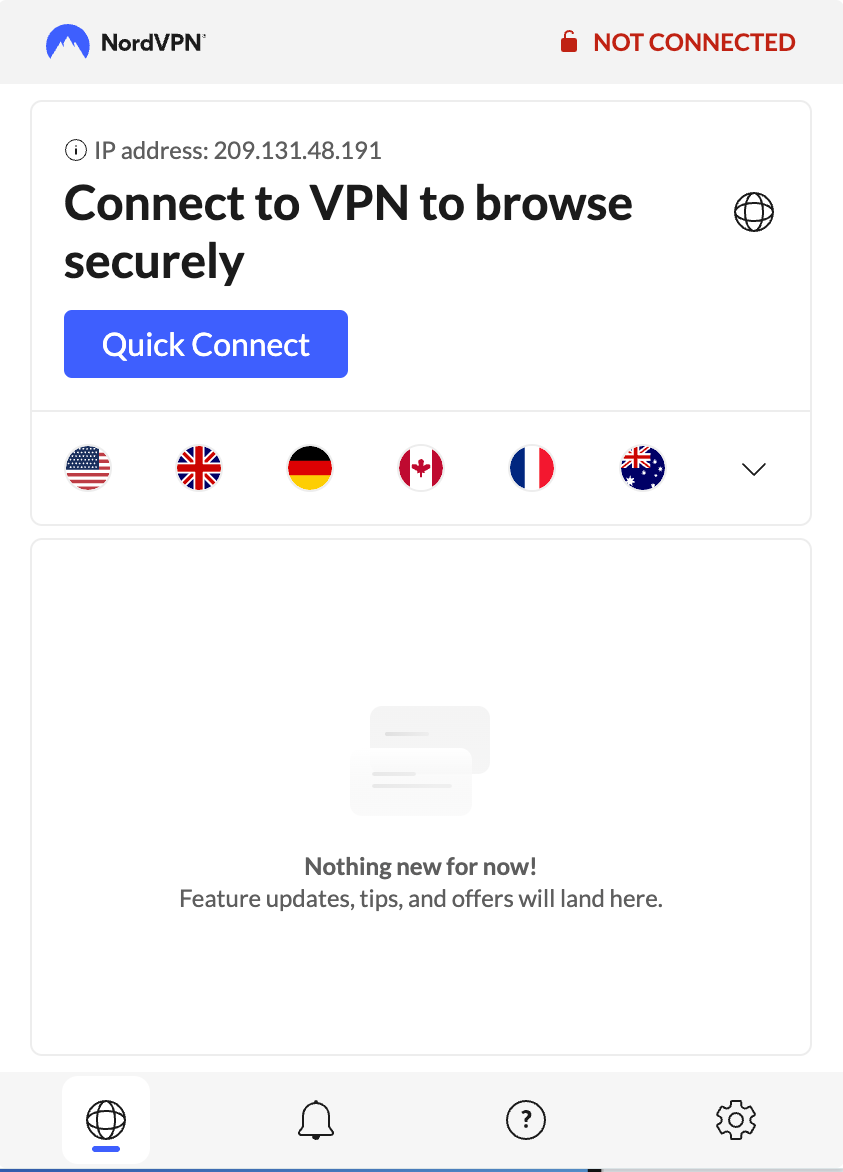 NordVPN Browser Extension