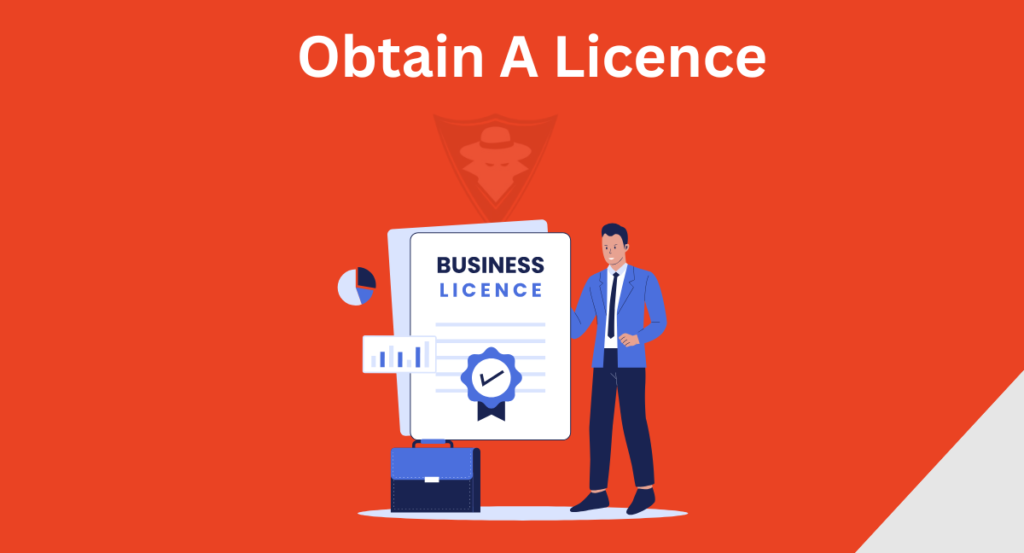 obtain a license obtain a license